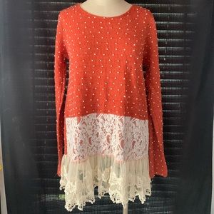 A’reve Long Sleeve With Lace Top ✨